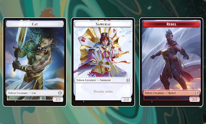 design custom mtg card, commander, mtg alter, mtg token, trading card game
