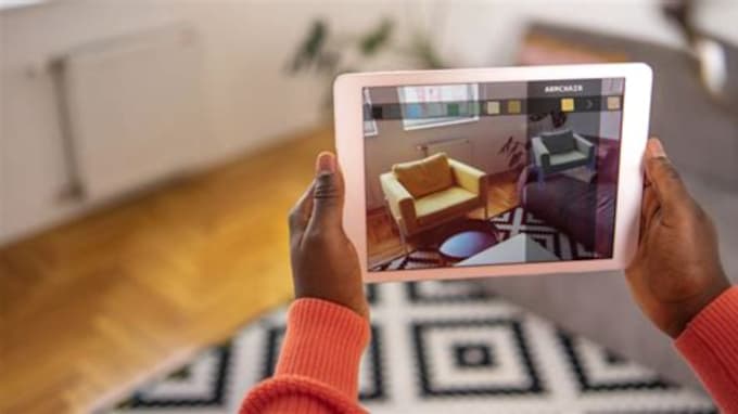 create augmented reality app, virtual try on app, ar app, VR
