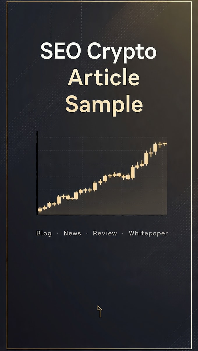 write SEO crypto articles for blockchain, defi, and nft