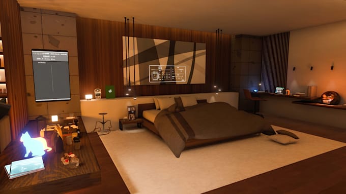 create interactive vrchat world, 3d environment metaverse vr world vrc map asset