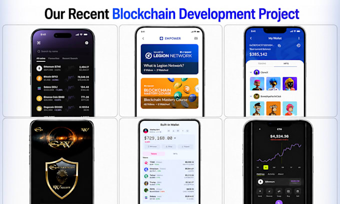 develop blockchain based websites and crypto solutions for you