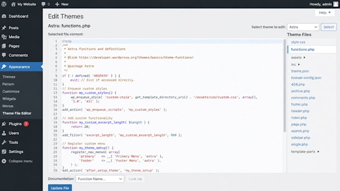 fix wordpress bugs, errors, elementor issues and technical problems