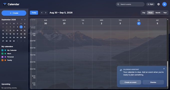 create a web application for you