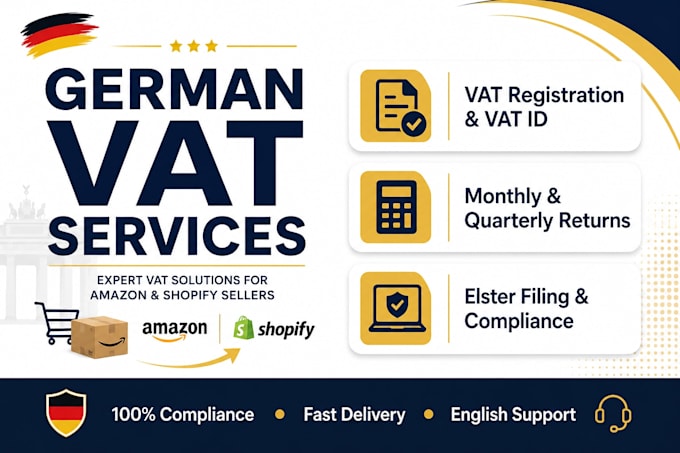 do german vat registration, filing, and returns for amazon and shopify