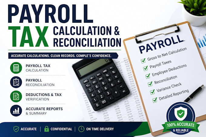 provide payroll tax calculation and reconciliation