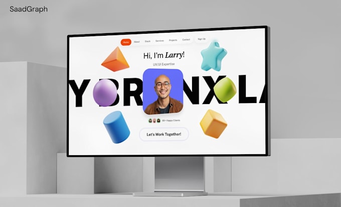 build a framer portfolio website for designers and photographers