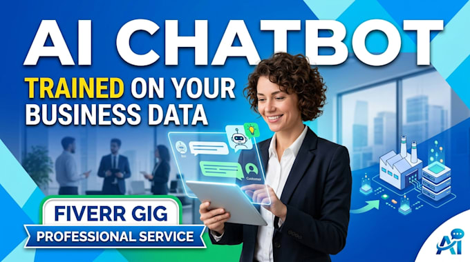 create an ai website chatbot trained on your business