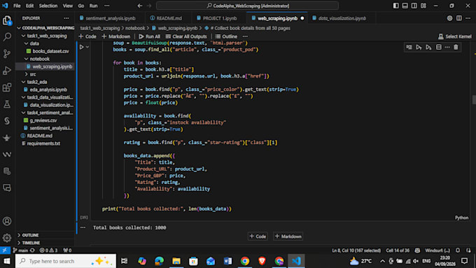 scrape websites and provide clean structured data