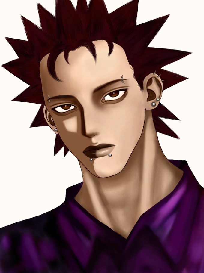draw custom anime art and fanart