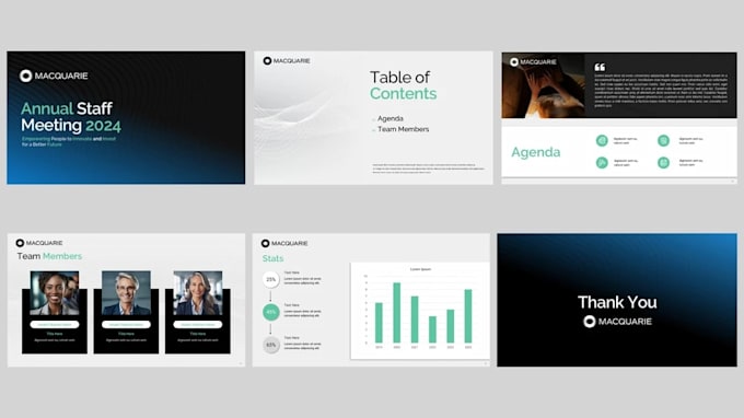 create a professional powerpoint presentation