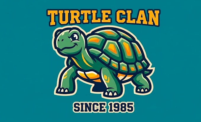 create wonderful style tortoise mascot logo design for company