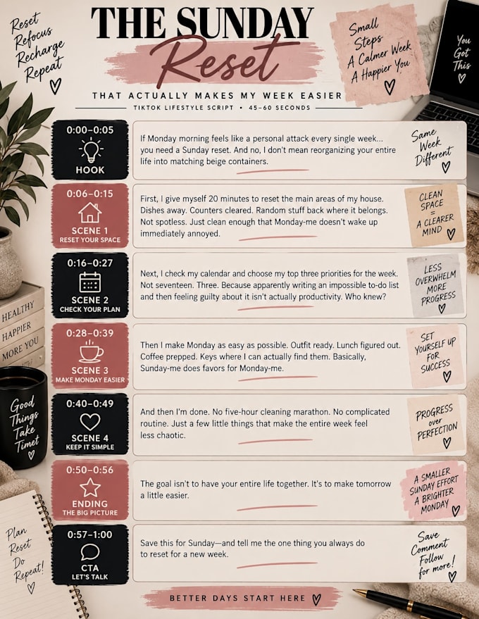 write social media scripts