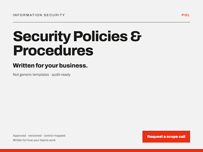 build your isms and get you iso 27001 certified