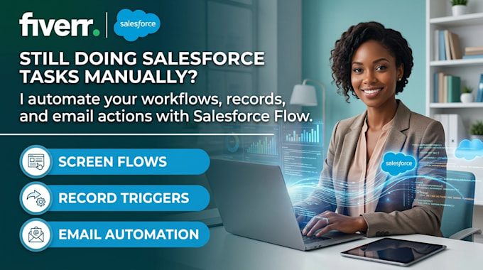 salesforce automation expert build screen flows record triggered flows emails