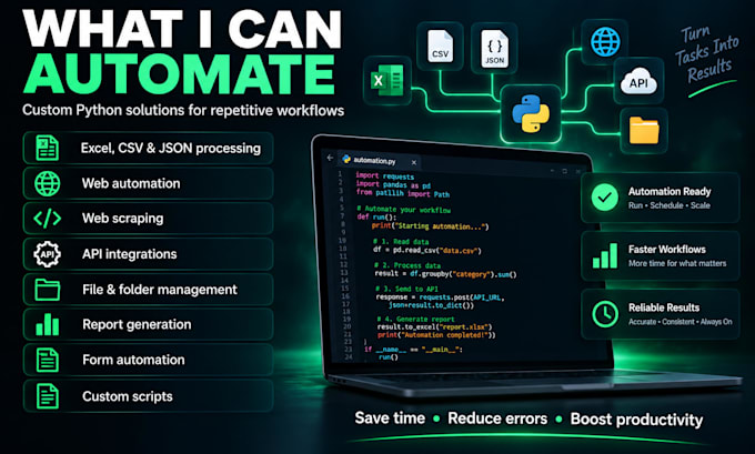 automate repetitive tasks with python