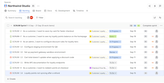 set up your jira project, workflows and sprint board