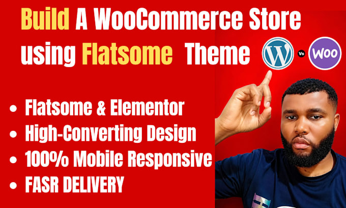 build a woocommerce store using flatsome theme