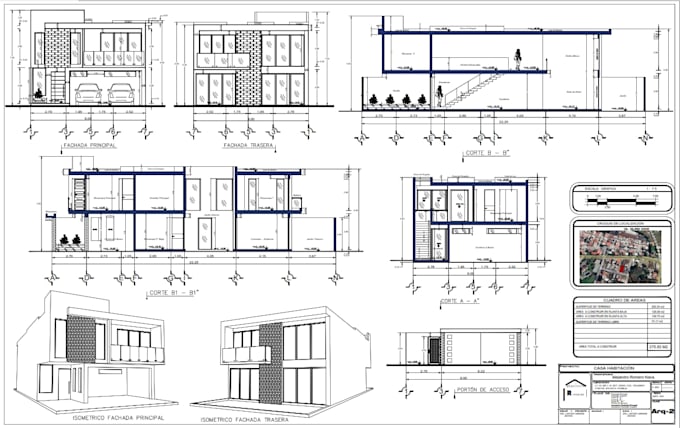 draw 2d floor plan and architectural drawing in autocad