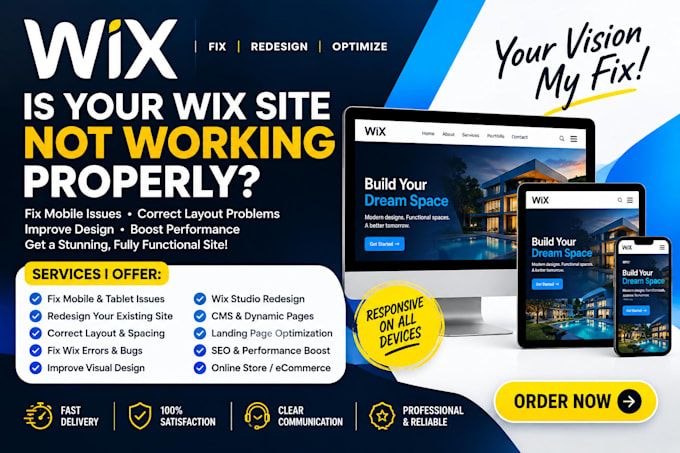 fix german wix website redesign wix studio mobile reponsive design wix errors