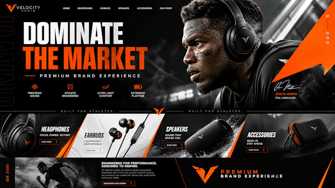 develop a high converting amazon storefront and brand store design for business