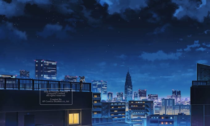 draw anime backgroung, vtuber assets, visual novel and game environment art