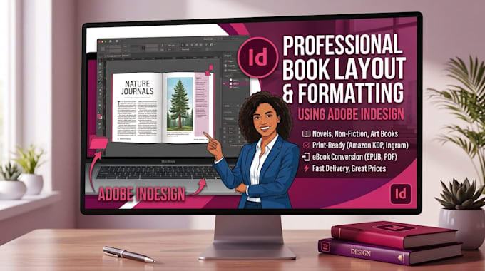 do adobe indesign book layout formatting