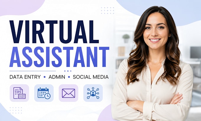 virtual assistant personal assistant data entry assistant social media manager