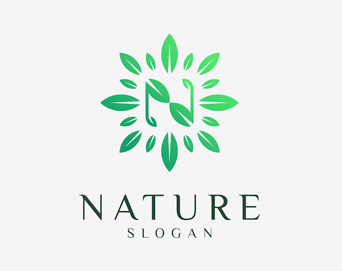 design a unique eco friendly logo for green brands