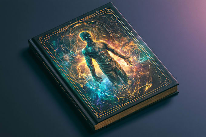 design a sci fi fantasy book cover design that sells