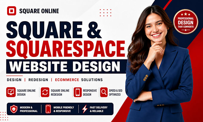 build square website design square online store, design squarespace website