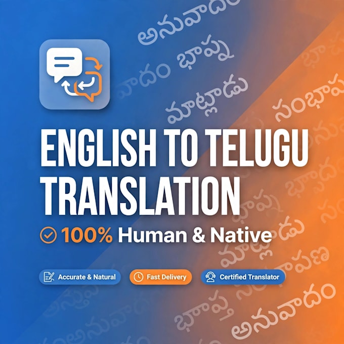 translate english to telugu accurately and fast