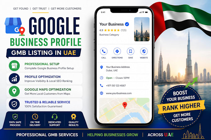 create google business profile gmb listing uae