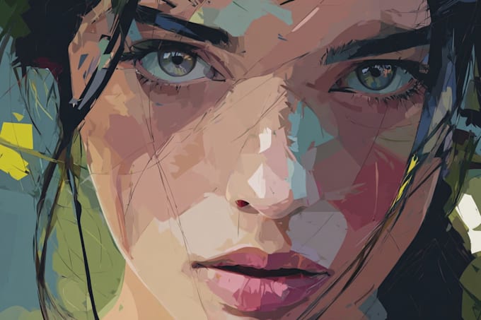 draw high quality vector portraits