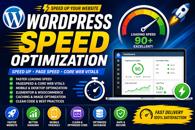 peed up your wordpress website and fix pagespeed performance issues