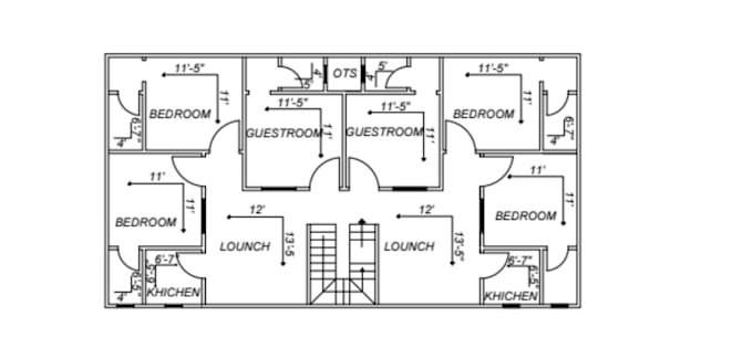 draw 2d floor plans in autocad