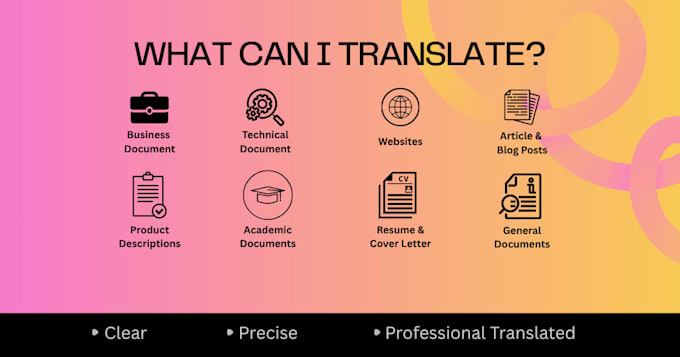 provide professional malay english translation service