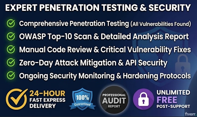 perform penetration testing with a detailed vulnerability report