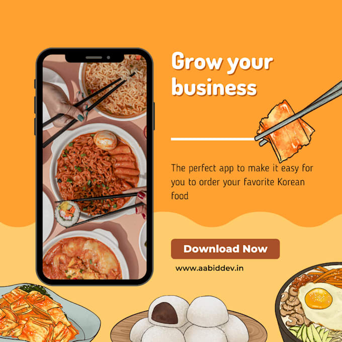 develop a react native cross platform mobile app