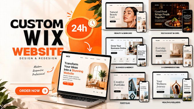 design wix website, redesign wix website, wix website redesign, wix website