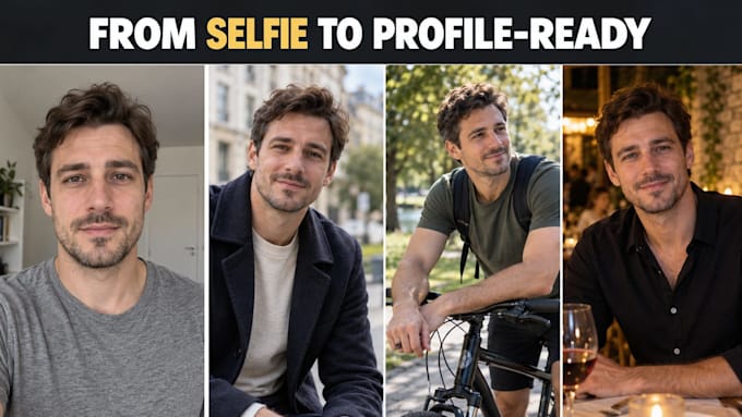 create realistic ai photos for tinder, hinge and bumble