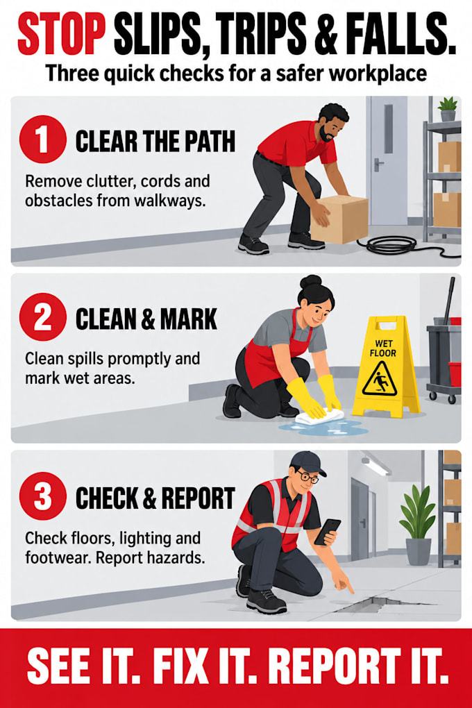 create workplace safety infographics