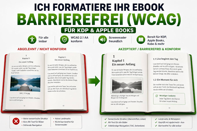 repariere ihre abgelehnte KDP oder ingramspark formatierungsdatei