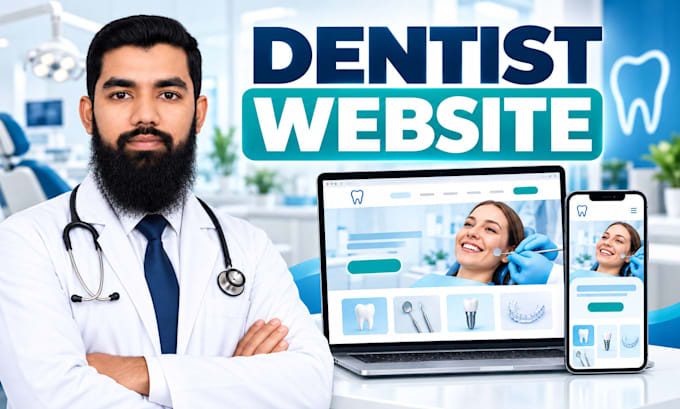 build a professional dentist wordpress website with SEO