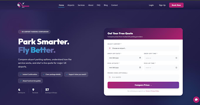develop a custom website or full stack web application