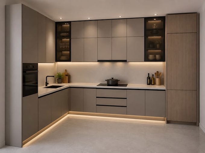design your kitchen and dressing in 3d with sketchup