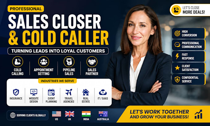 pipeline sales closer b2b leads generation cold calls appointment setter