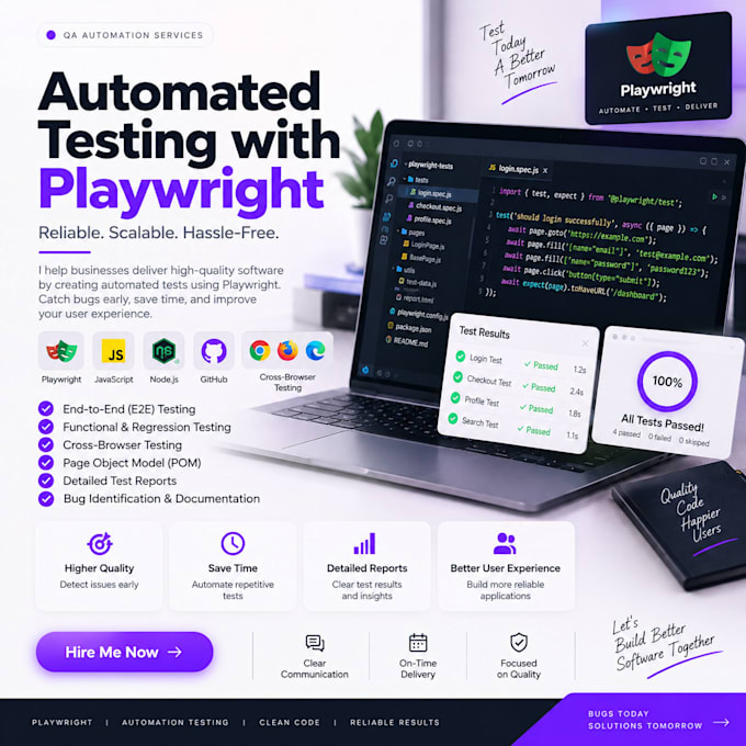 automate your web application testing using playwright