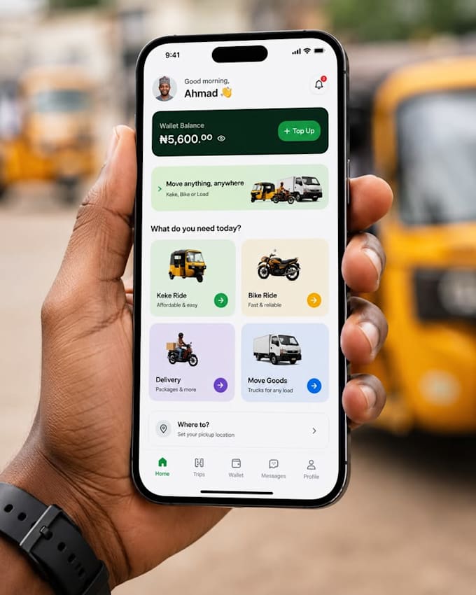 develop trucking, dispatch, booking, transportation management mobile app