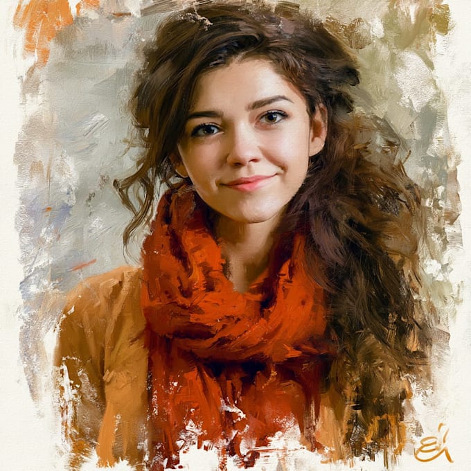 draw realistic or cartoon digital portraits