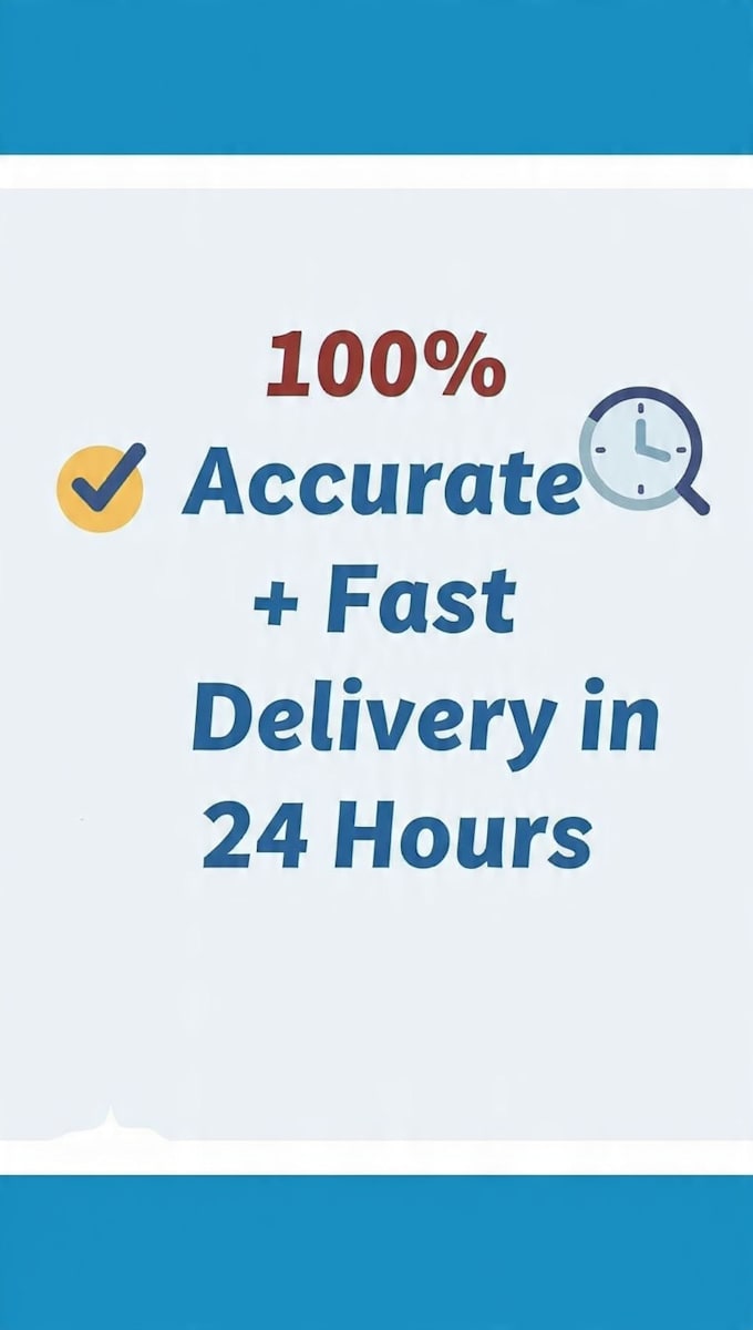 do fast typing, handwritten typing and  data entry